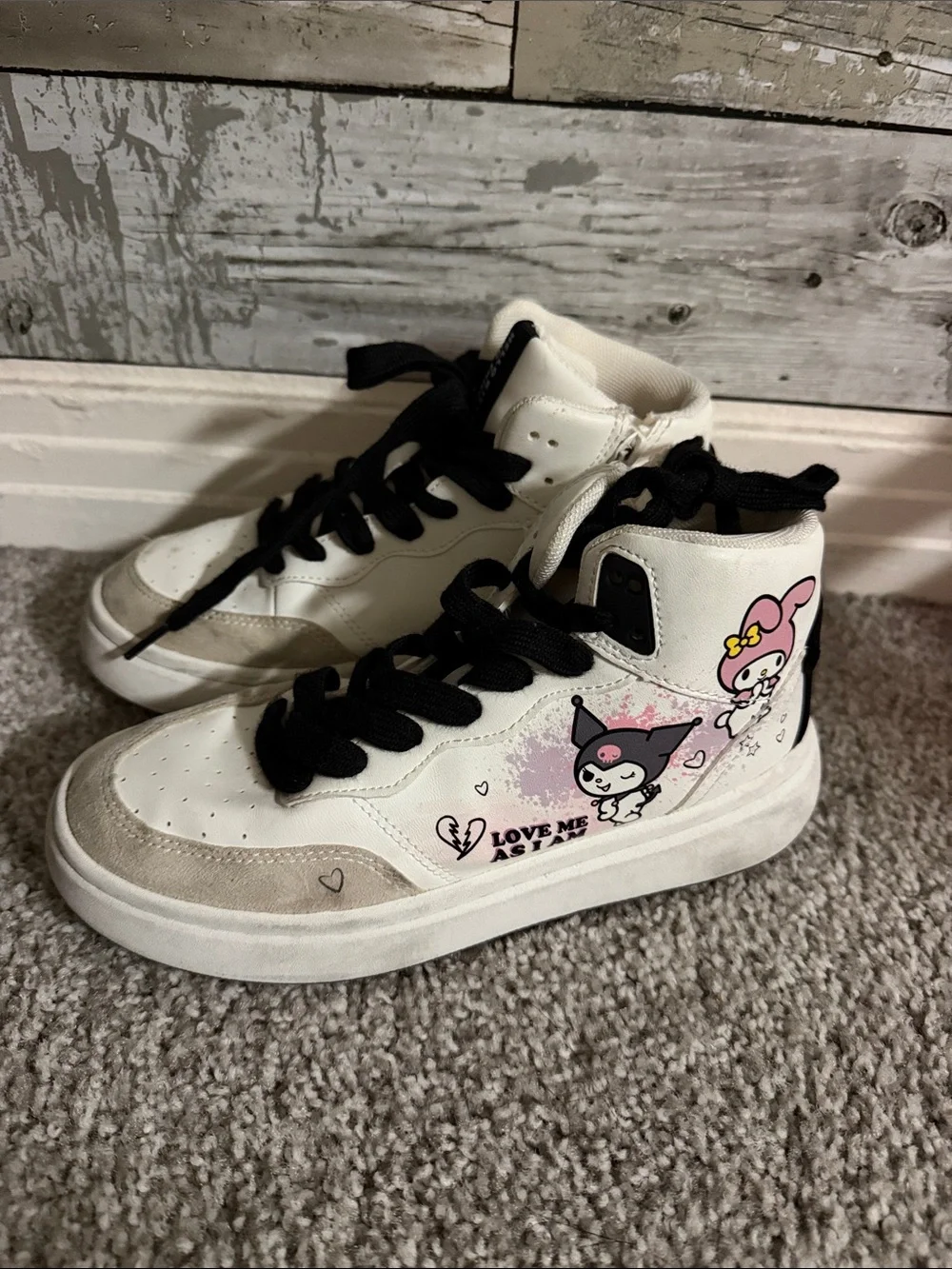 Zara girls Kuromi sneakers